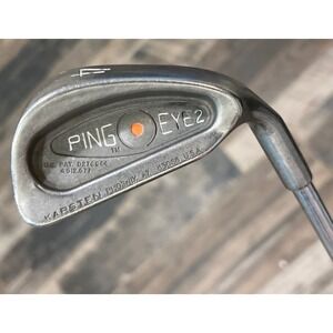 Ping Eye 2 Orange Dot Single 4 Iron ZZ Lite Steel Shaft New Grip RH